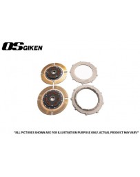OS Giken STR Twin Plate Clutch for Nissan Pulsar (RNN14) - Overhaul Kit A