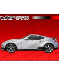 VIS Racing 2009-2019 Nissan 370Z 2Dr Techno R Carbon Fiber Side Skirts