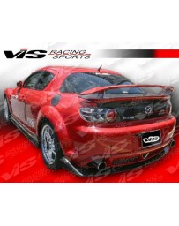 VIS Racing Carbon Fiber Spoiler Magnum Style for Mazda RX8 2DR 04-08
