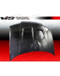 VIS Racing Carbon Fiber Hood Monster Style for Volkswagen Jetta 4DR 99-05