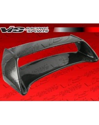 VIS Racing Carbon Fiber Spoiler STI Style for Subaru WRX 4DR 02-07
