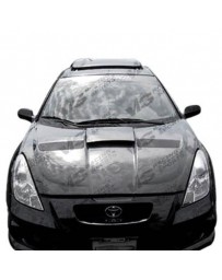 VIS Racing Carbon Fiber Hood Xtreme GT Style for Toyota Celica 2DR 00-05