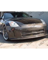 VIS Racing 2003-2008 Nissan 350Z 2Dr Carbon Fiber Techno R Front Bumper