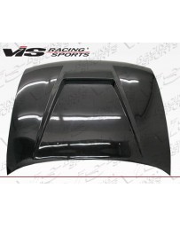 VIS Racing Carbon Fiber Hood Invader Style for Toyota Corolla 4DR 93-97