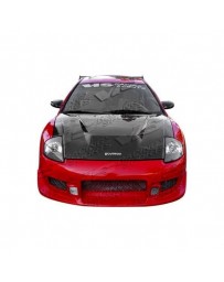 VIS Racing Carbon Fiber Hood Invader Style for Mitsubishi Eclipse 2DR 00-05