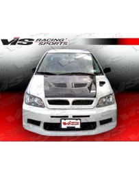 VIS Racing 2002-2003 Mitsubishi Lancer Wb 4Dr Evo 7 Conversion Carbon Fiber Hood