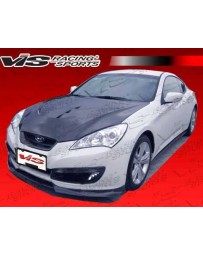 VIS Racing 2010-2014 Hyundai Genesis Coupe Pro Line Carbon Fiber Side Diffuser