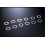 Tomei VALVE SPRING SHEET RB 0.3mm SET 12pcs For NISSAN RB26 RB25 RB20