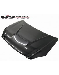 VIS Racing Carbon Fiber Hood Invader Style for Nissan Altima 4DR 02-04