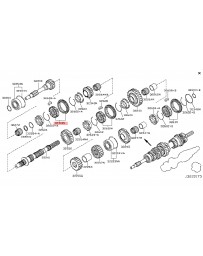 350z Nissan Transmission Hub and Sleeve, 5th and 6th Gear