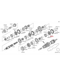 350z Nissan OEM Hub & Sleeve Set-Reverse