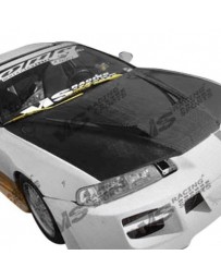 VIS Racing Carbon Fiber Hood Invader Style for Honda Prelude 2DR 92-96