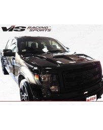 VIS Racing 2009-2014 Ford F150 Ds FiberGlass Hood