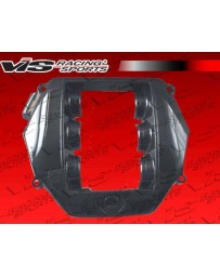 VIS Racing 2009-2012 Nissan Skyline R35 Gtr 2Dr Oem Style Carbon Fiber Engine Cover