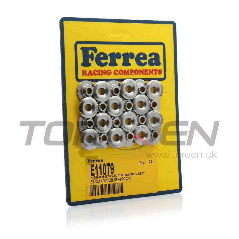 350z DE Ferrea Titanium Valve Retainers - Dual Spring