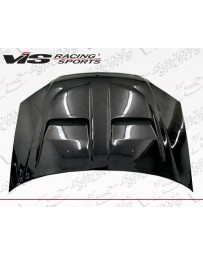 VIS Racing Carbon Fiber Hood Xtreme GT Style for Honda Civic 2DR & 4DR 01-03