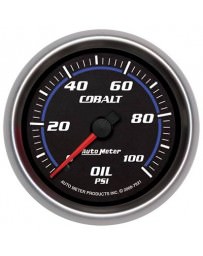 Nissan GT-R R35 AutoMeter Cobalt Oil Pressure Gauge 100 PSI - 67.5mm