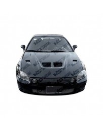 VIS Racing Carbon Fiber Hood Xtreme GT Style for Honda CRX Hatchback 88-91