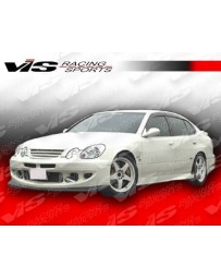 VIS Racing 1998-2005 Lexus Gs 300/400 4Dr Alfa Carbon Fiber Side Skirts Diffuser