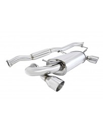 350z Megan Racing MR-CBS-350Z-SRT Stainless Tip, Y-Pipe Back Exhaust System