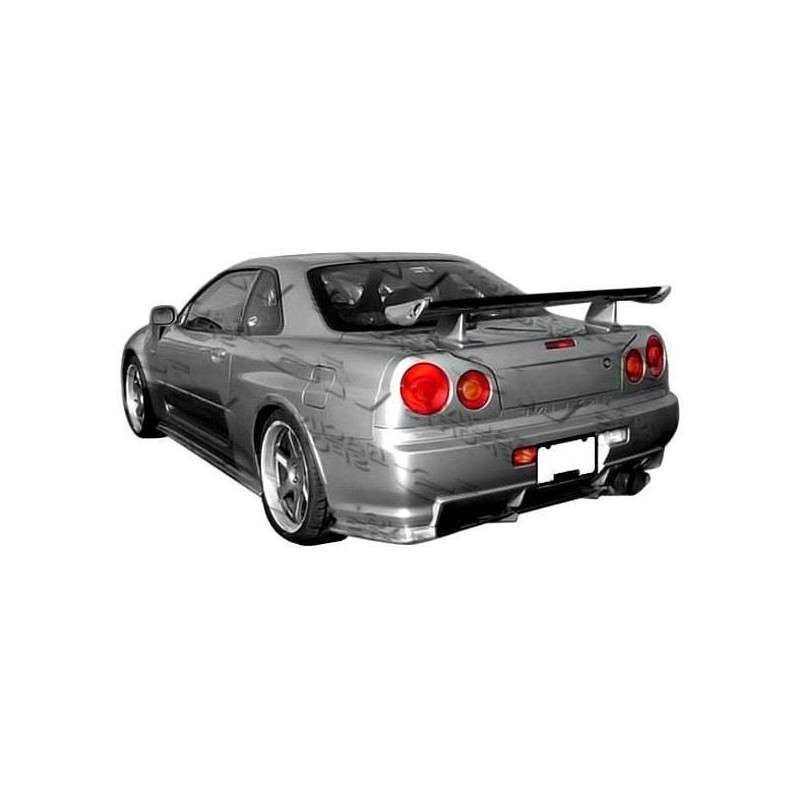 VIS Racing 1999-2004 Nissan Skyline R34 Gtr 2Dr Techno R Rear Apron ...