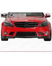 VIS Racing 2008-2011 Mercedes C- Class W204 C63 XTS Carbon Fiber Front Lip