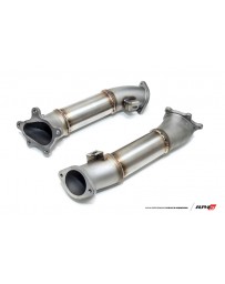 AMS Performance 2009+ Nissan GT-R R35 Alpha Cast Downpipes w/o Cats (Set of 2)
