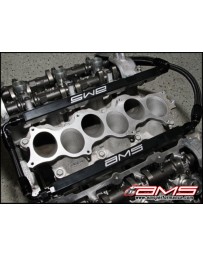 AMS Performance 2009+ Nissan GT-R R35 Alpha Fuel Rail Kit & Lines without Regulator - Black