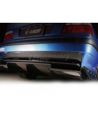 Varis Carbon Steel Rear Under Diffuser BMW E36 M3 92-99