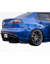 VIS Racing 2008-2015 Mitsubishi Evo 10 Ultra V Rear Bumper