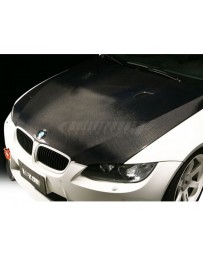 Varis Half Carbon Fiber OEM Style Lightweight Hood BMW E92 M3 08-13