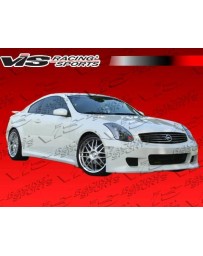 VIS Racing 2003-2007 Infiniti G35 2Dr Kuruma Z Front Bumper Polyurethane