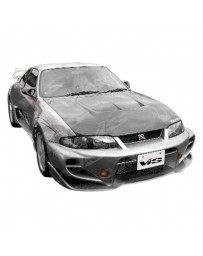 VIS Racing 1995-1998 Nissan Skyline R33 Gtr 2Dr Invader Gt Front Bumper