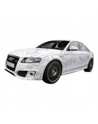 VIS Racing 2009-2012 Audi A4 4Dr A Tech Side Skirts