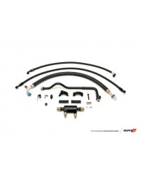 AMS Performance 2009+ Nissan GT-R R35 (LHD Only) Alpha Fuel Cooler Kit w/Factory Fuel Rails