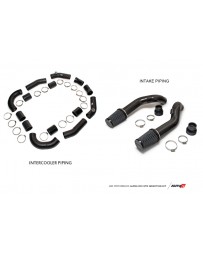 AMS Performance 09+ GT-R R35 Induction Kit with Stock Turbos/Intercooler/TB/Manifolds/TiAL Flanges