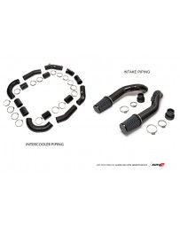 AMS Performance GT-R R35 Induction Kit with Stock Turbos / Alpha I/C/Carbon Manifold/TB/TiAL Flanges