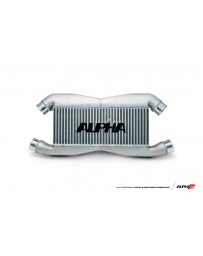 AMS Performance 2009+ Nissan GT-R R35 Replacement Alpha Front Mount Intercooler for IC Piping with Logo