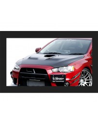 Varis VSDC Vented Hood Version 1 Mitsubishi EVO X CZ4A 08-15