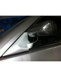 370z EVO-R Carbon light weight GT mirrors - Silver