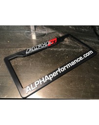 AMS Performance Alpha License Plate Frame