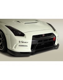 Varis Front FRP Bumper System w/No Drill Hole Diffuser Drl Hole Nissan GTR R35 09-16