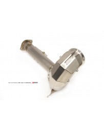 AMS Performance 2015+ VW Golf R MK7 Downpipe with High Flow Catalytic Converter