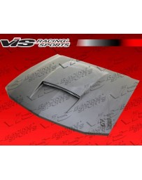 VIS Racing 2005-2009 Ford Mustang 2Dr Stalker X Fiberglass Hood