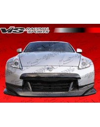 VIS Racing 2009-2012 Nissan 370Z 2Dr Techno R Carbon Fiber Front Lip