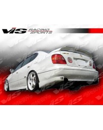 VIS Racing 1998-2005 Lexus Gs 300/400 4Dr Alfa Rear Lower Add-On Carbon Fiber Diffuser