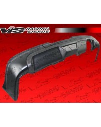 VIS Racing 2005-2006 Acura Rsx 2Dr Techno R 2 Rear Lip With Carbon Center