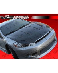 VIS Racing 2006-2012 Mitsubishi Eclipse 2Dr Demon Fiber Glass Hood