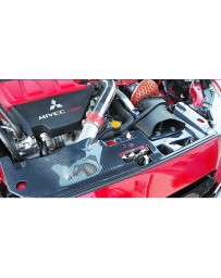 Varis Half Rear Carbon Diffuser Mitsubishi EVO X CZ4A 08-15