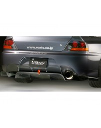 Varis Rear Half Carbon Diffuser Version 2 for Wagon Mitsubishi EVO CT9A '09 Ver 06-07